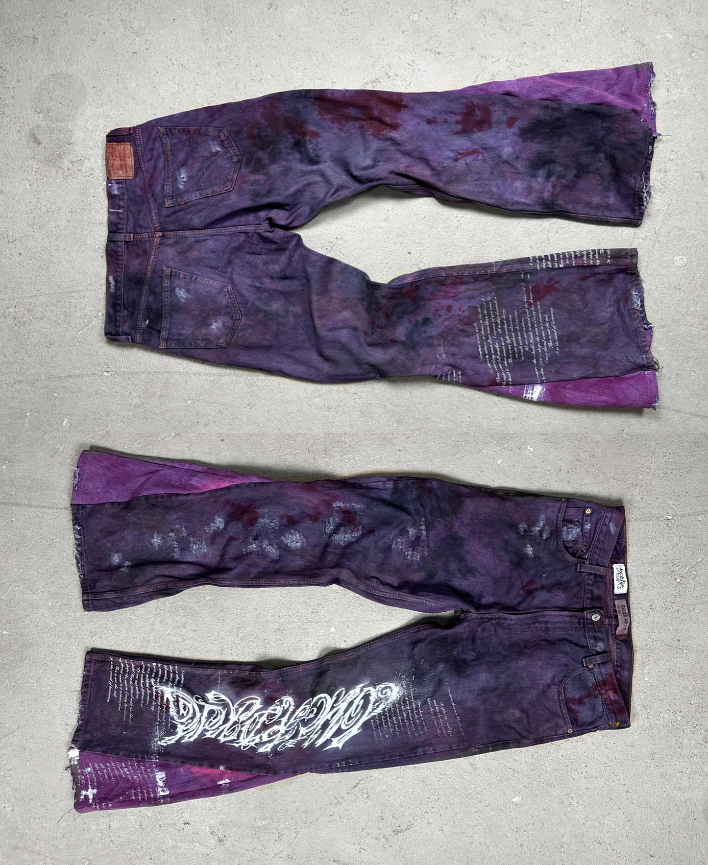 1of1 flared OVERDXSE DENIM size W36 L36