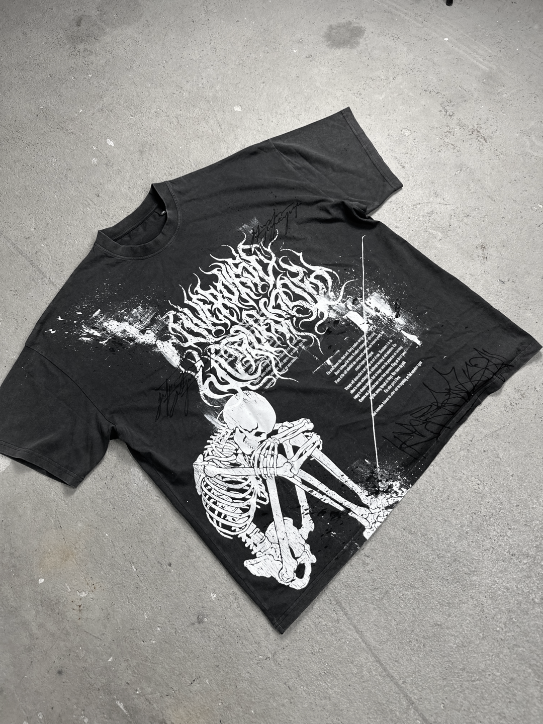 1of1 Stone washed OVERDXSE SHIRT size XXL