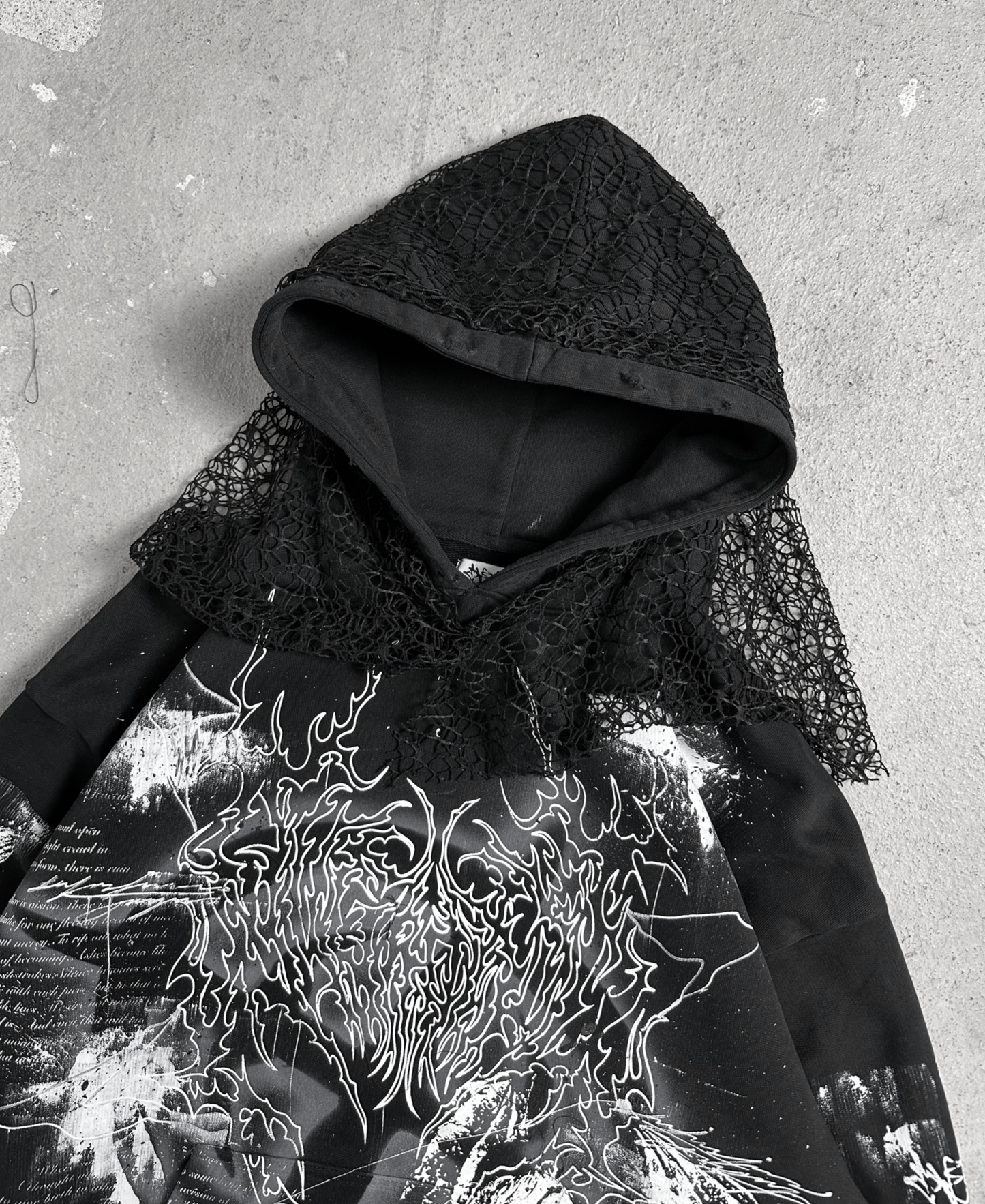 1of1 OVERDXSE HOLLOW HOODIE size XXL