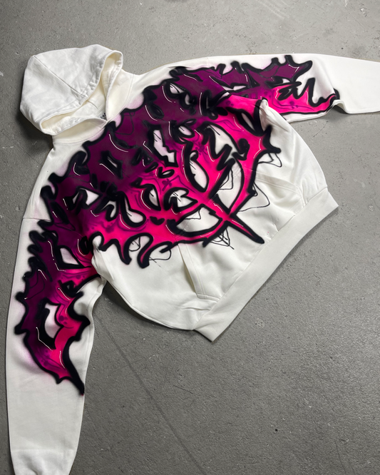 1of1 OVERDXSE AIRBRUSH HOODIE size XL
