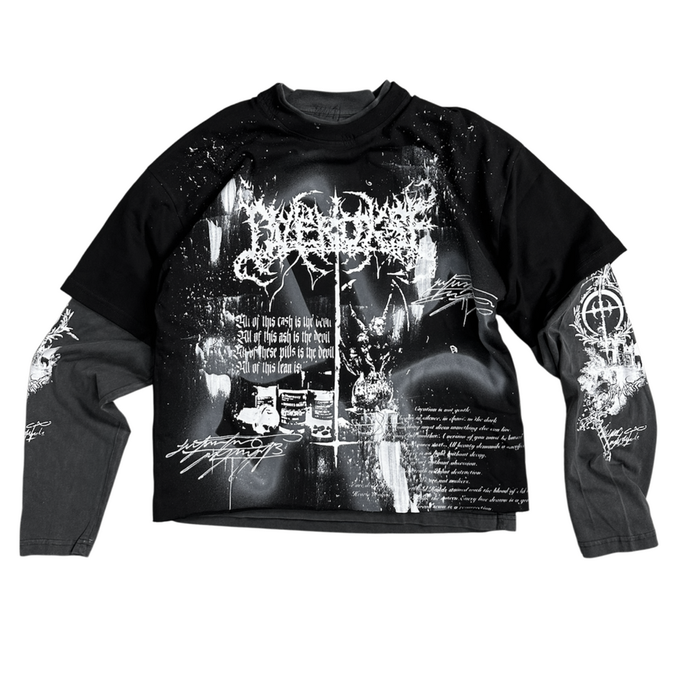1of1 double layer OVERDXSE LONGSLEEVE size S