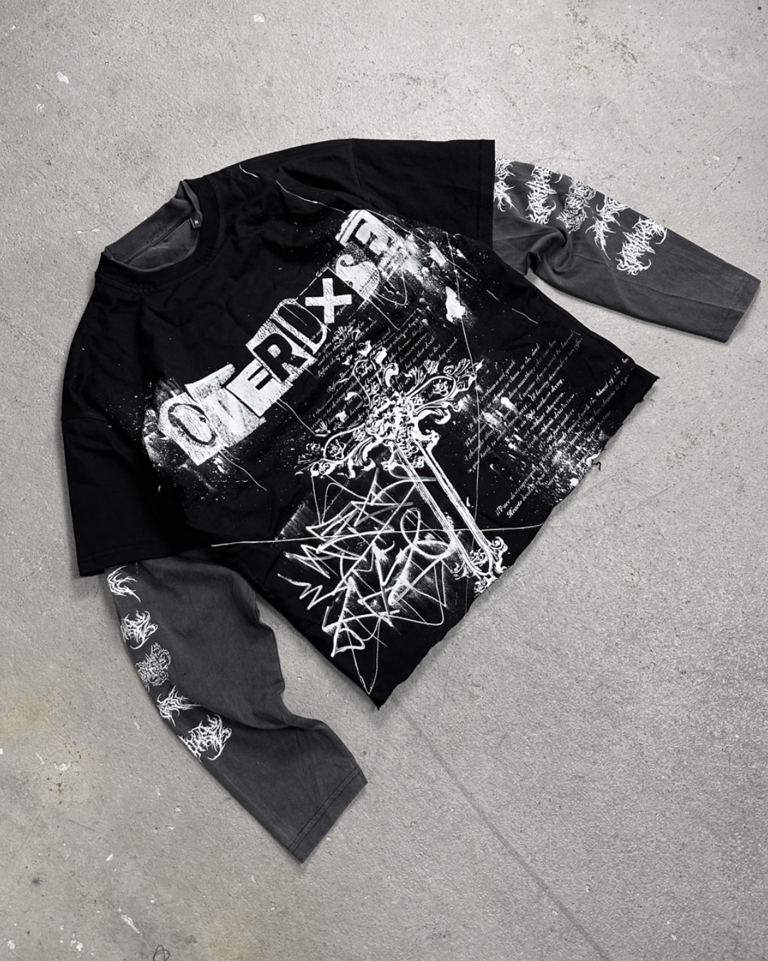 1of1 double layer OVERDXSE LONGSLEEVE size M