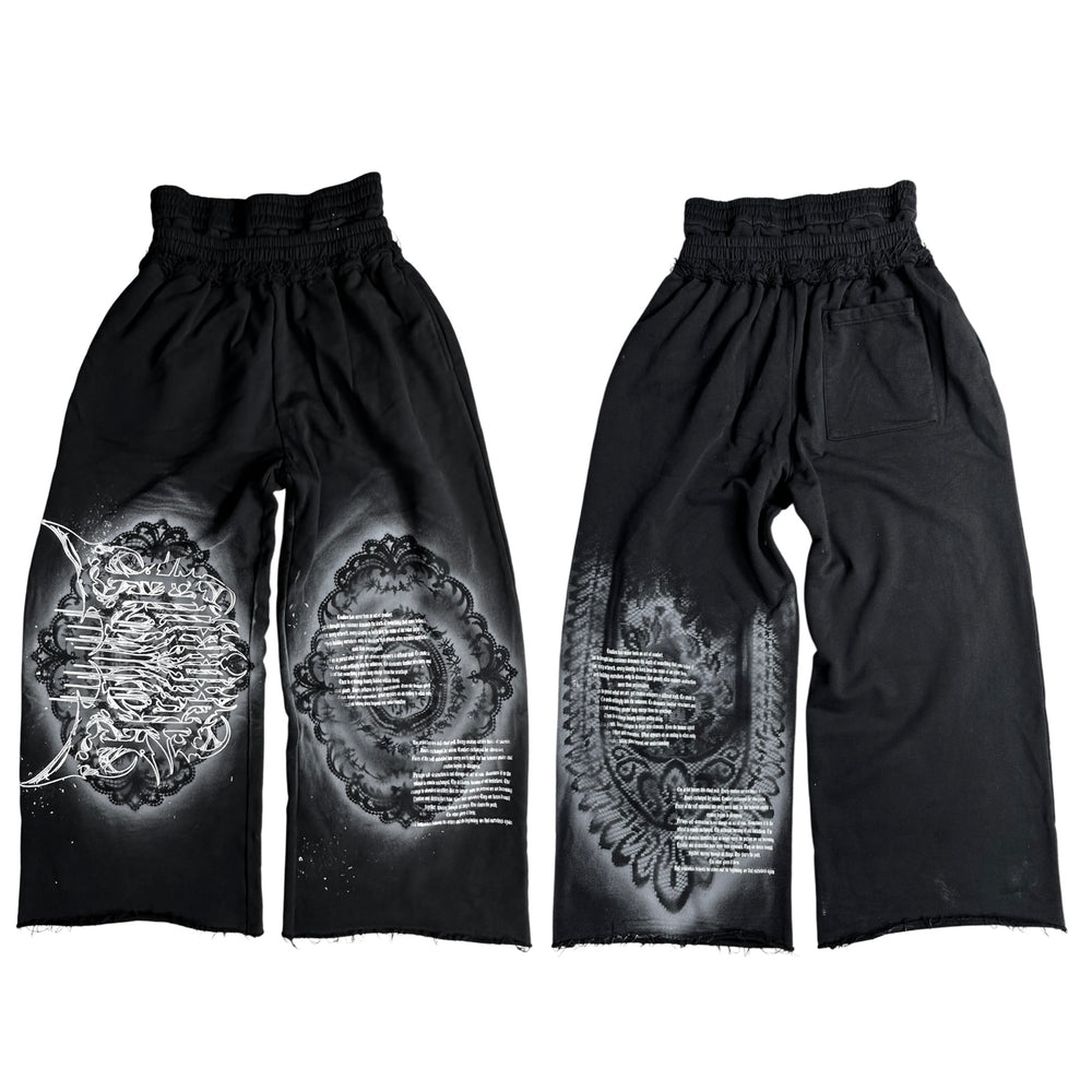1of1 double waist OVERDXSE SWEATPANTS size L