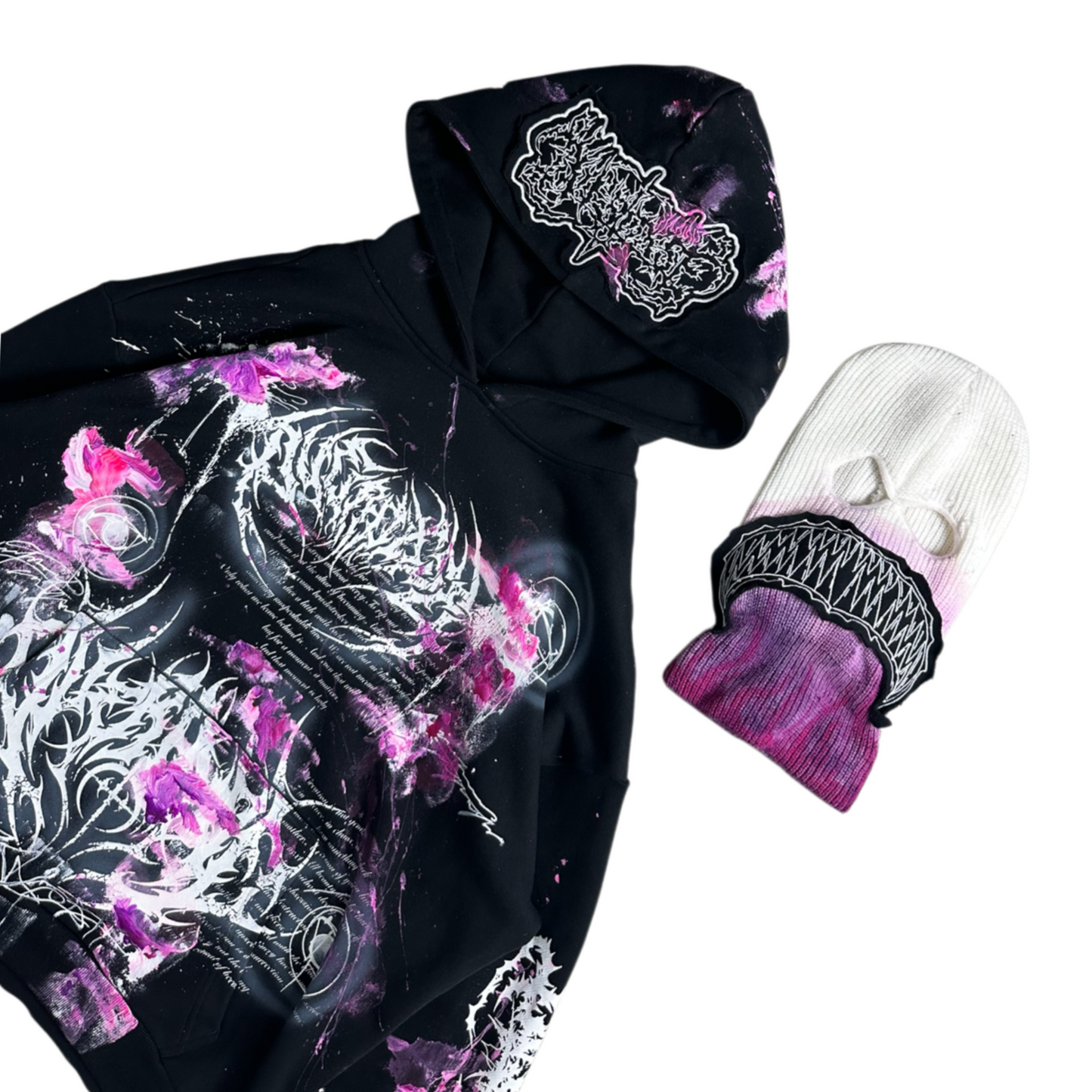 1of1 OVERDXSE HOLLOW MASK HOODIE size XL