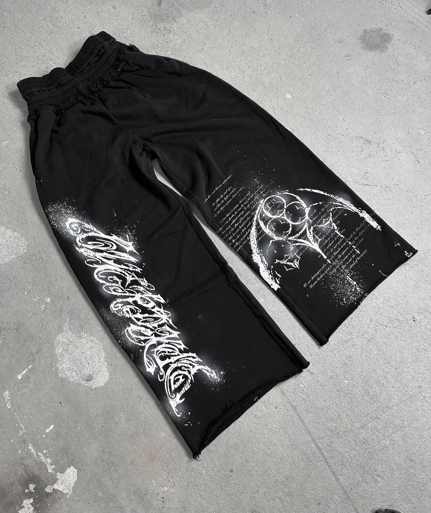 1of1 double waist OVERDXSE SWEATPANTS size L