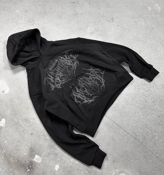 Limited OVERDXSE BLACKOUT HOODIE all sizes