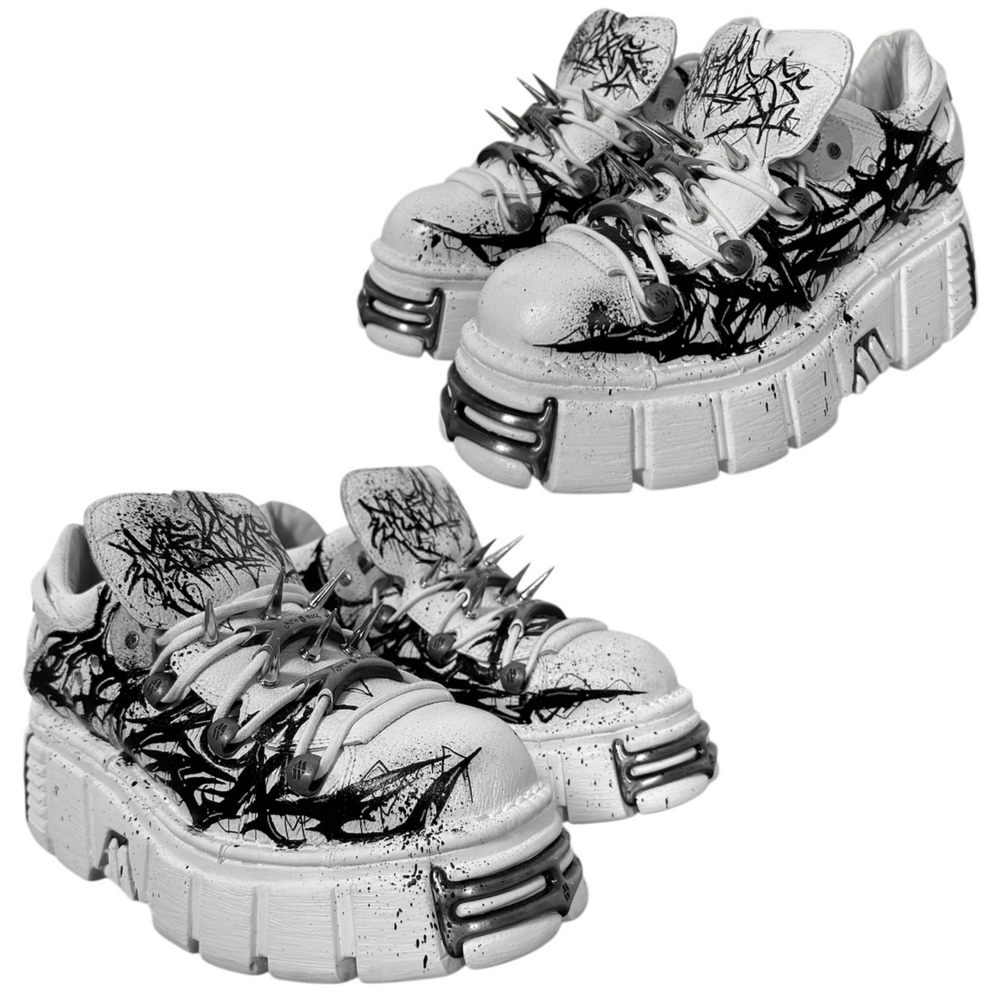 1of1 OVERDXSE / NEW ROCK SPIKE STOMPERS EU43