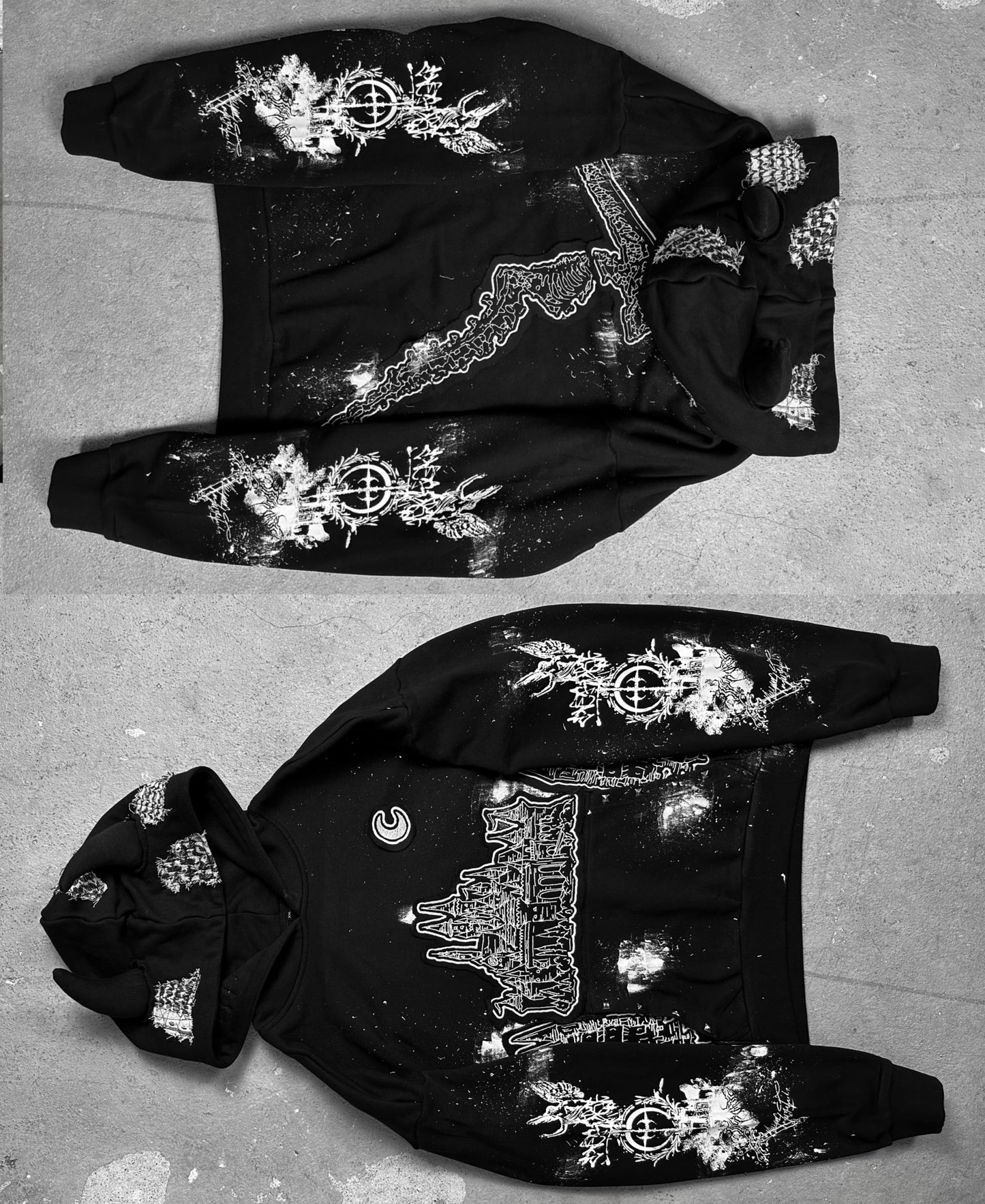 1of1 OVERDXSE CASTLE HOODIE size XXL