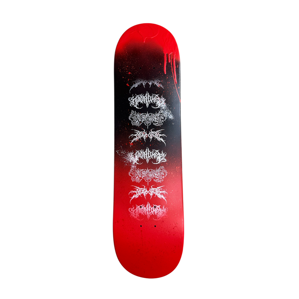 1of1 OVERDXSE SKATE DECK