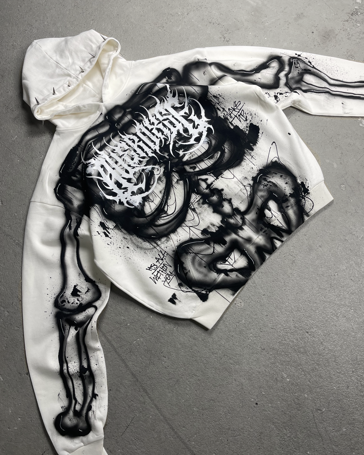 1of1 OVERDXSE CORPSE HOODIE size XL