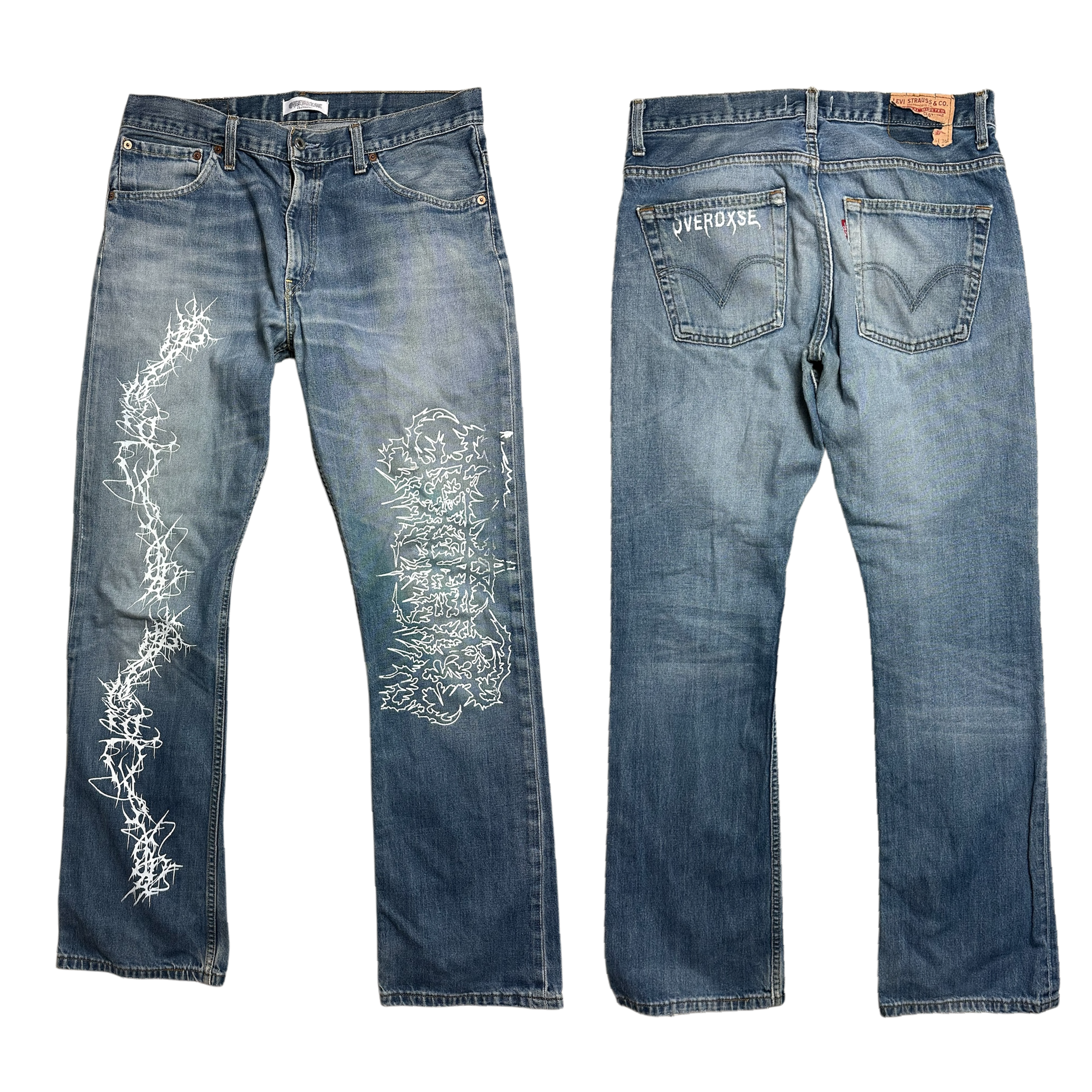 1of1 upcycled OVERDXSE / LEVIS DENIM W34 / L36