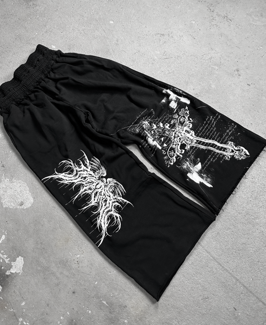 1of1 double waist OVERDXSE SWEATPANTS size XL