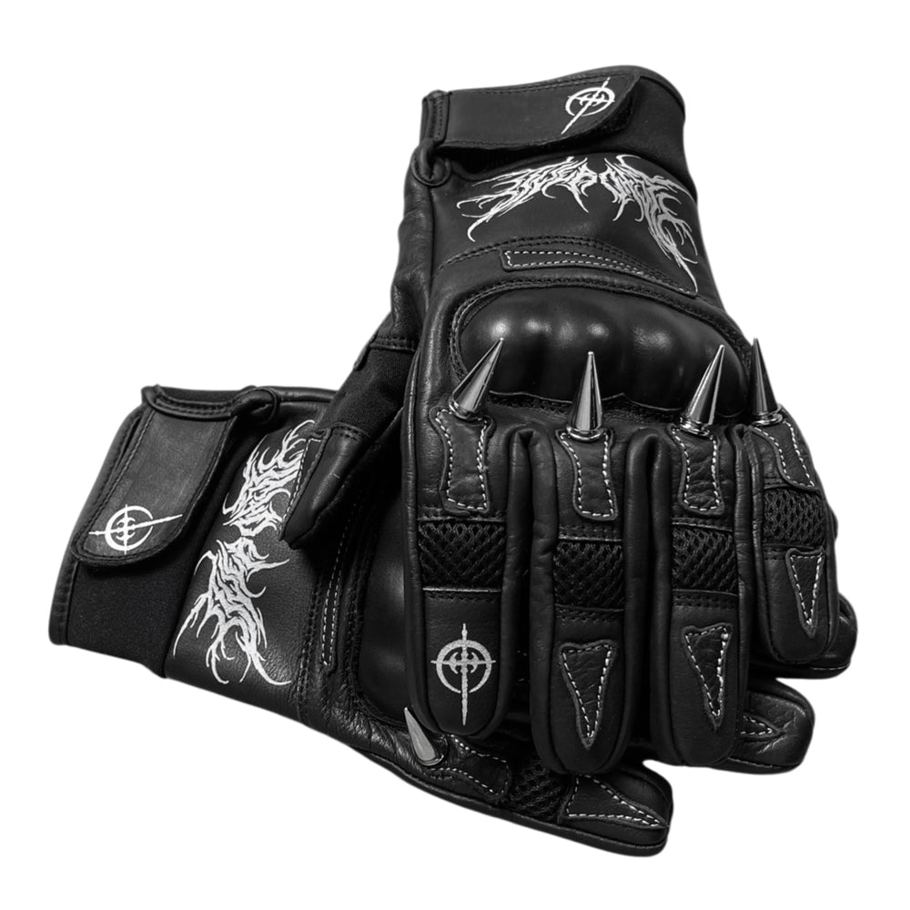 Limited spiked OVERDXSE MOTO GLOVES all sizes