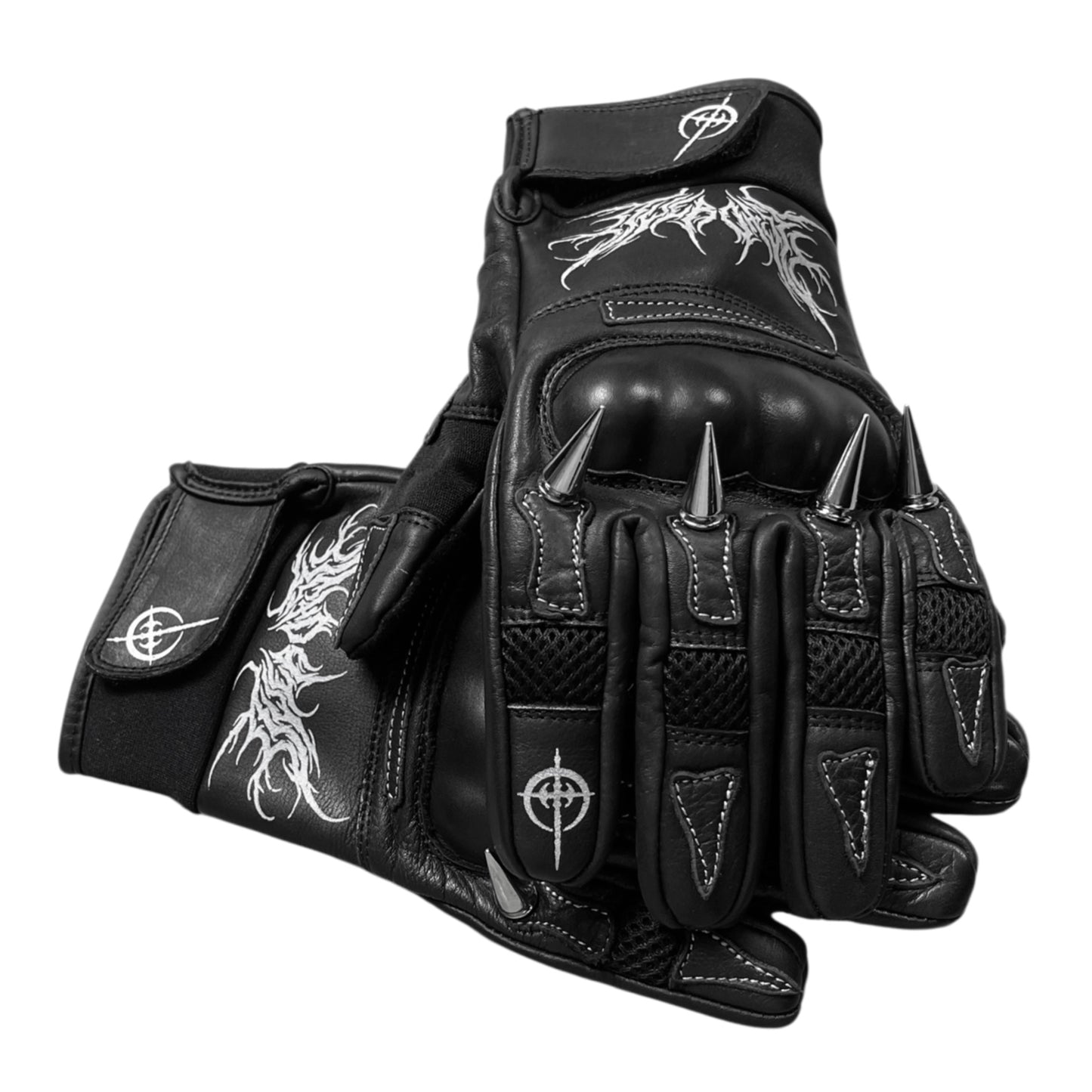 Limited spiked OVERDXSE MOTO GLOVES all sizes