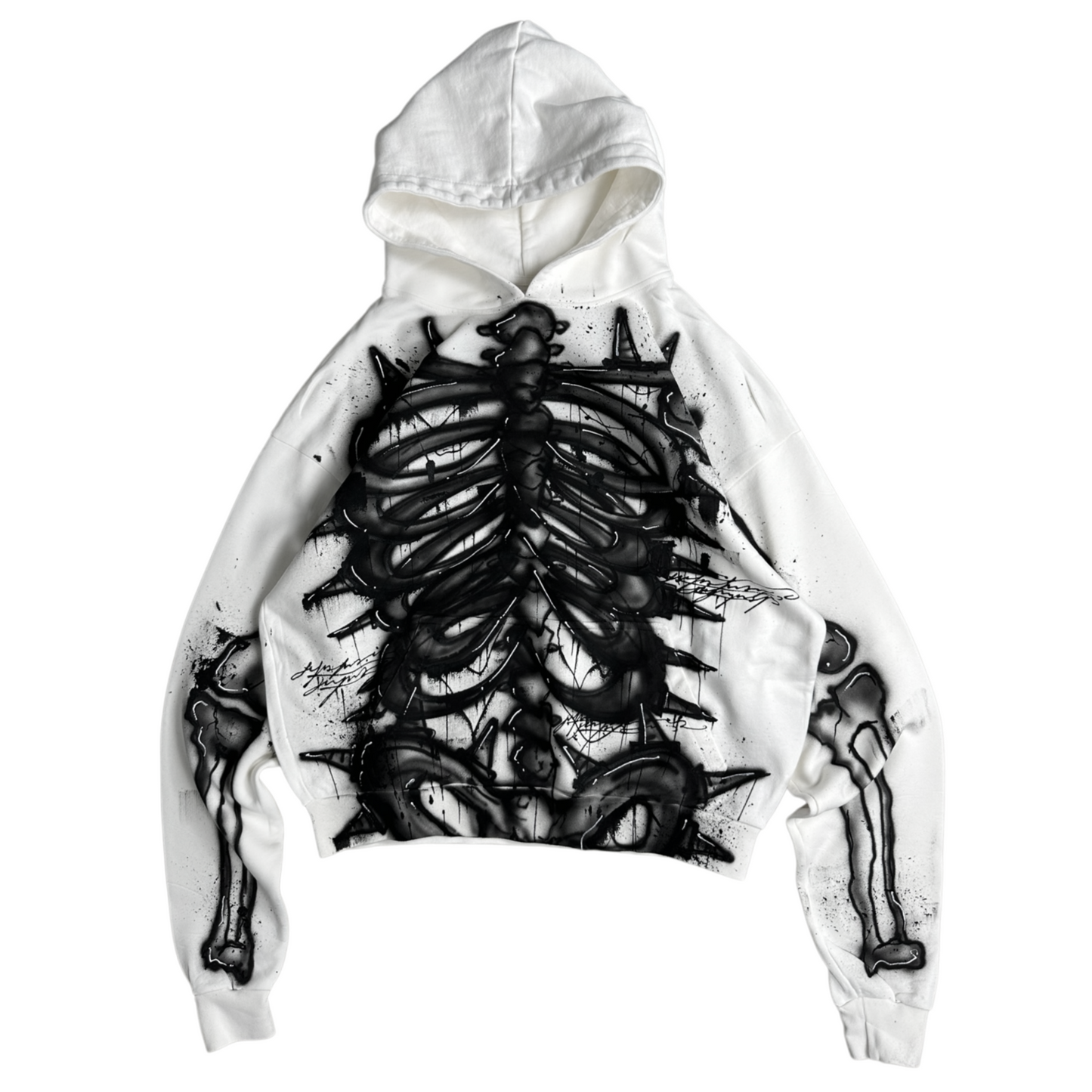 1of1 OVERDXSE AIRBRUSH HOODIE size M