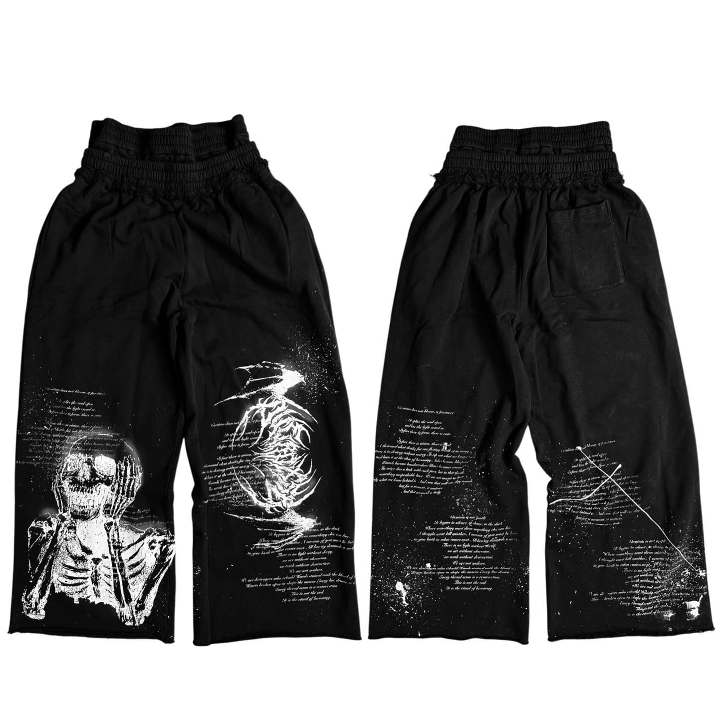 1of1 double waist OVERDXSE SWEATPANTS size XL