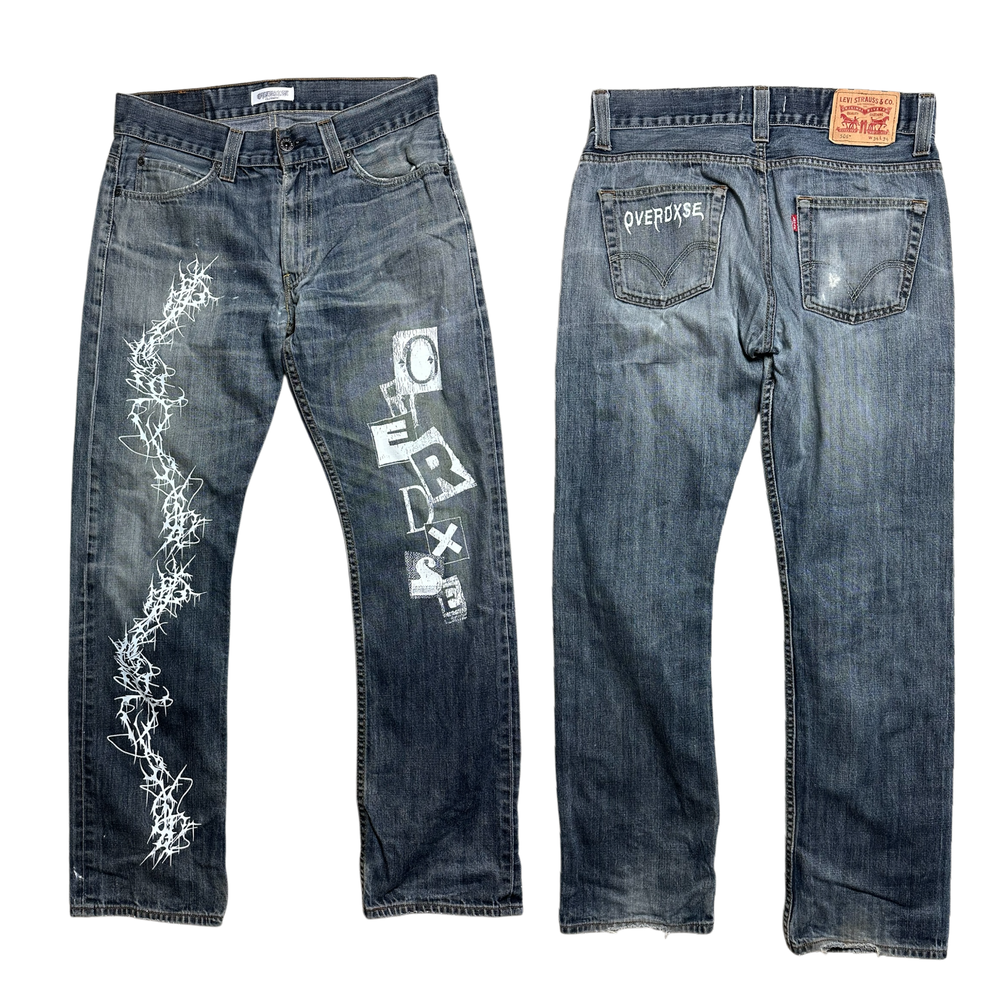 1of1 upcycled OVERDXSE / LEVIS DENIM W34 / L34