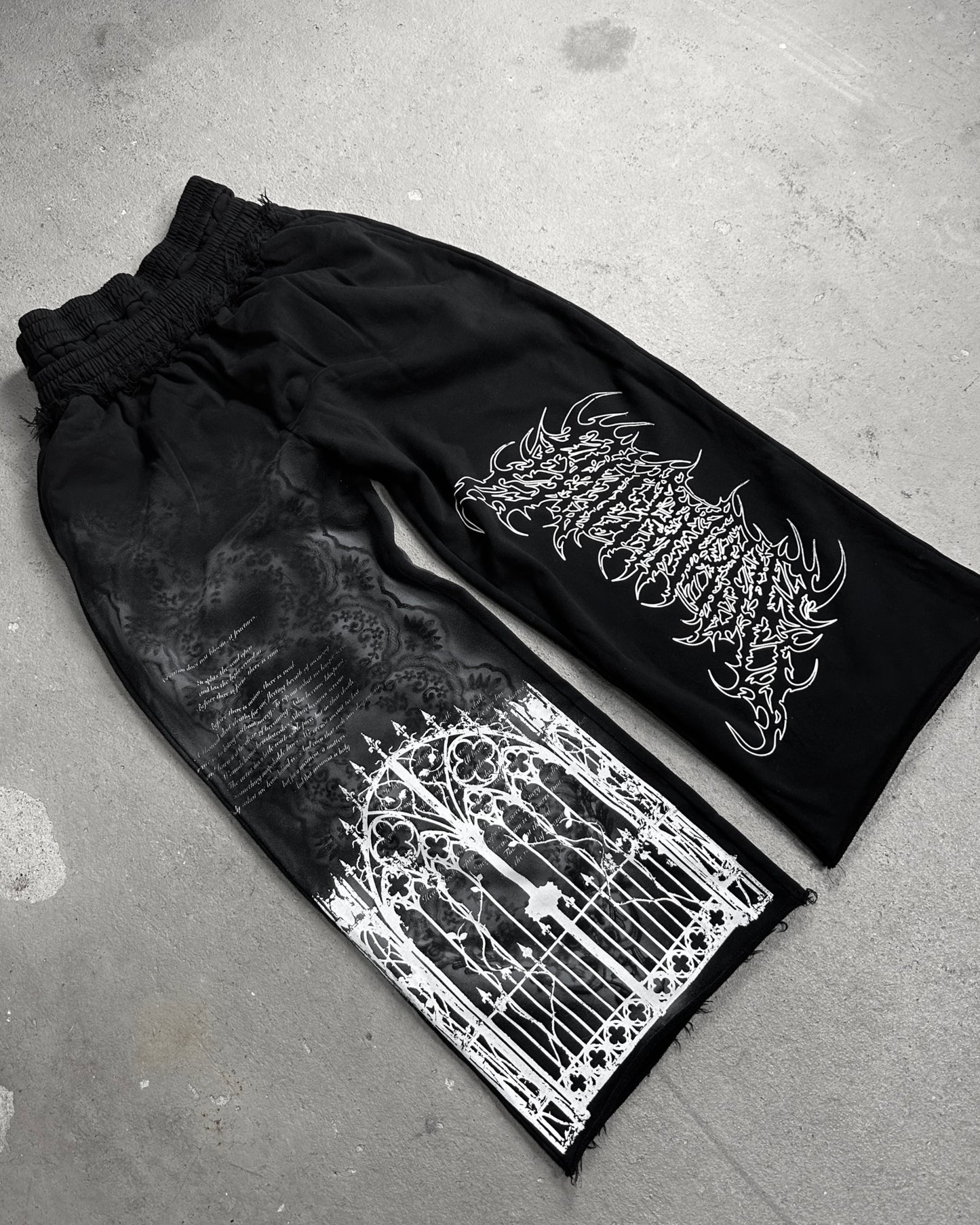 1of1 double waist OVERDXSE SWEATPANTS size XL