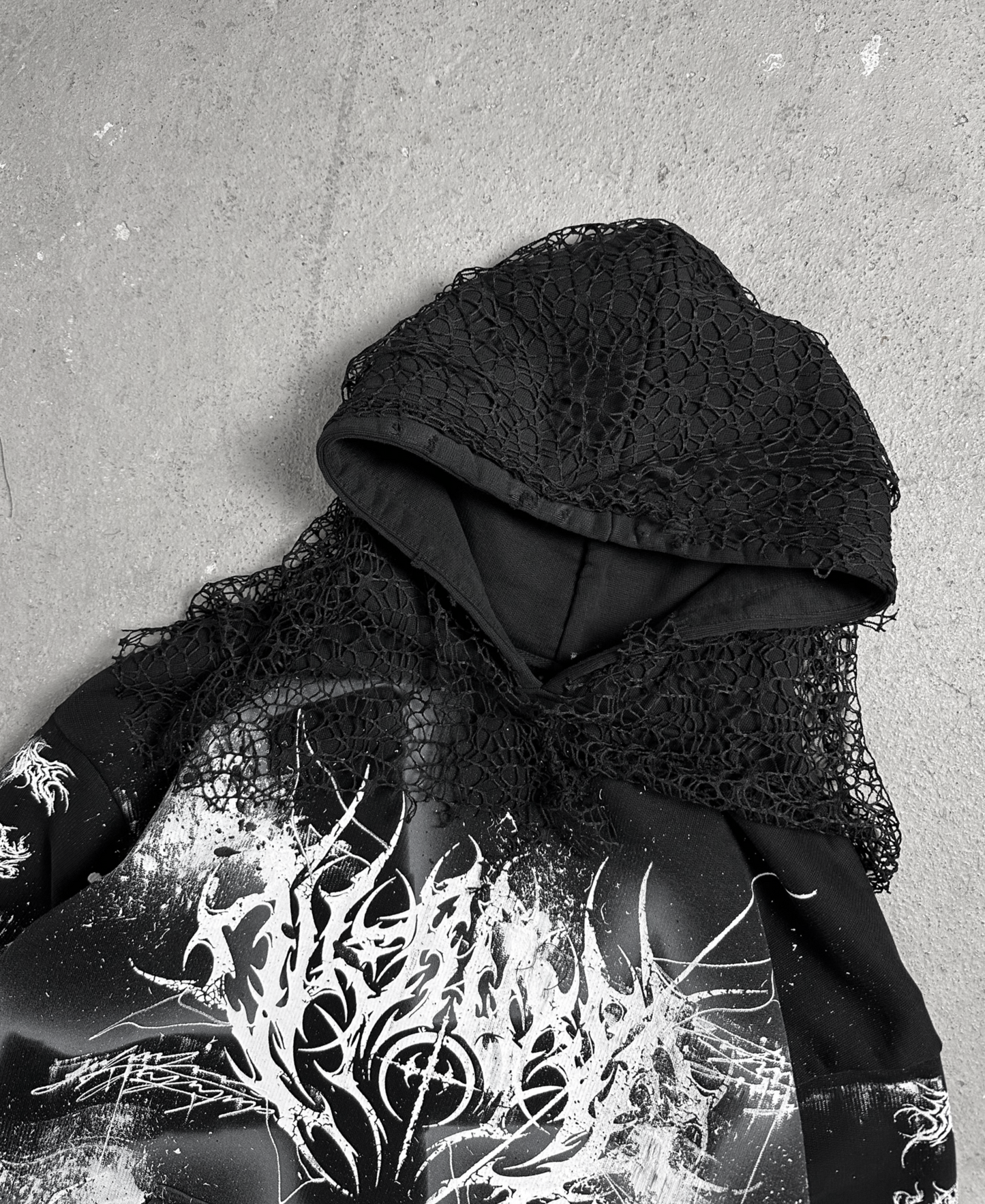 1of1 OVERDXSE HOLLOW HOODIE size M