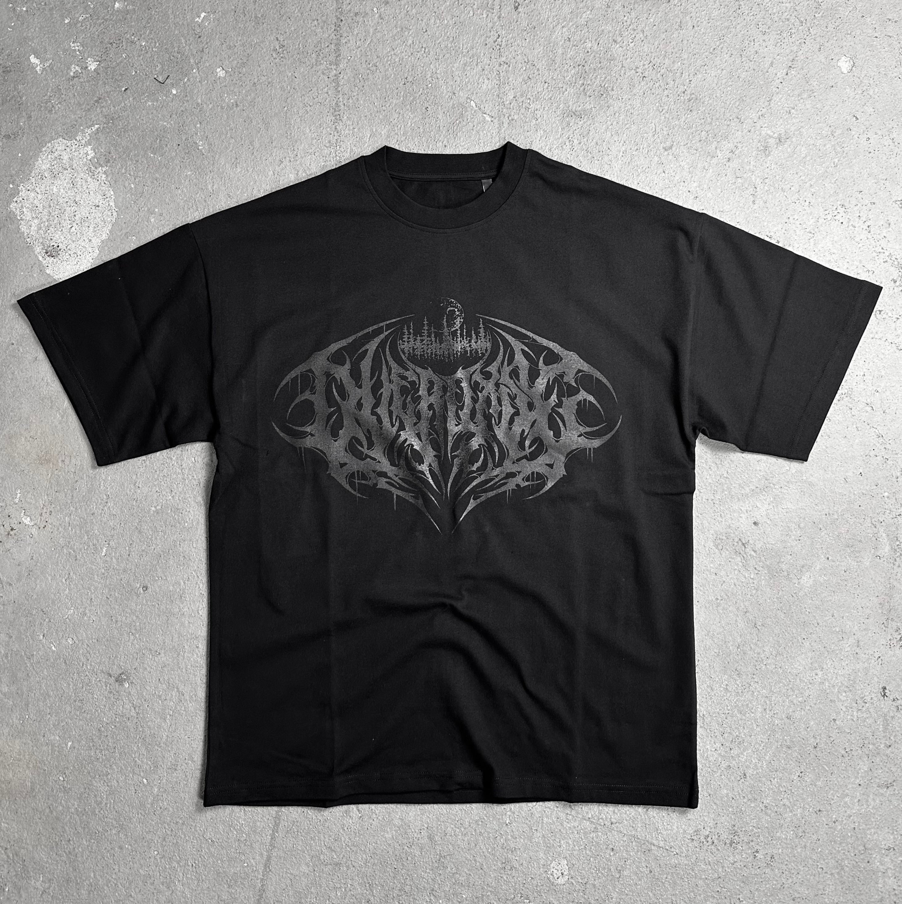 limited OVERDXSE BLACKOUT LOGO SHIRT all sizes
