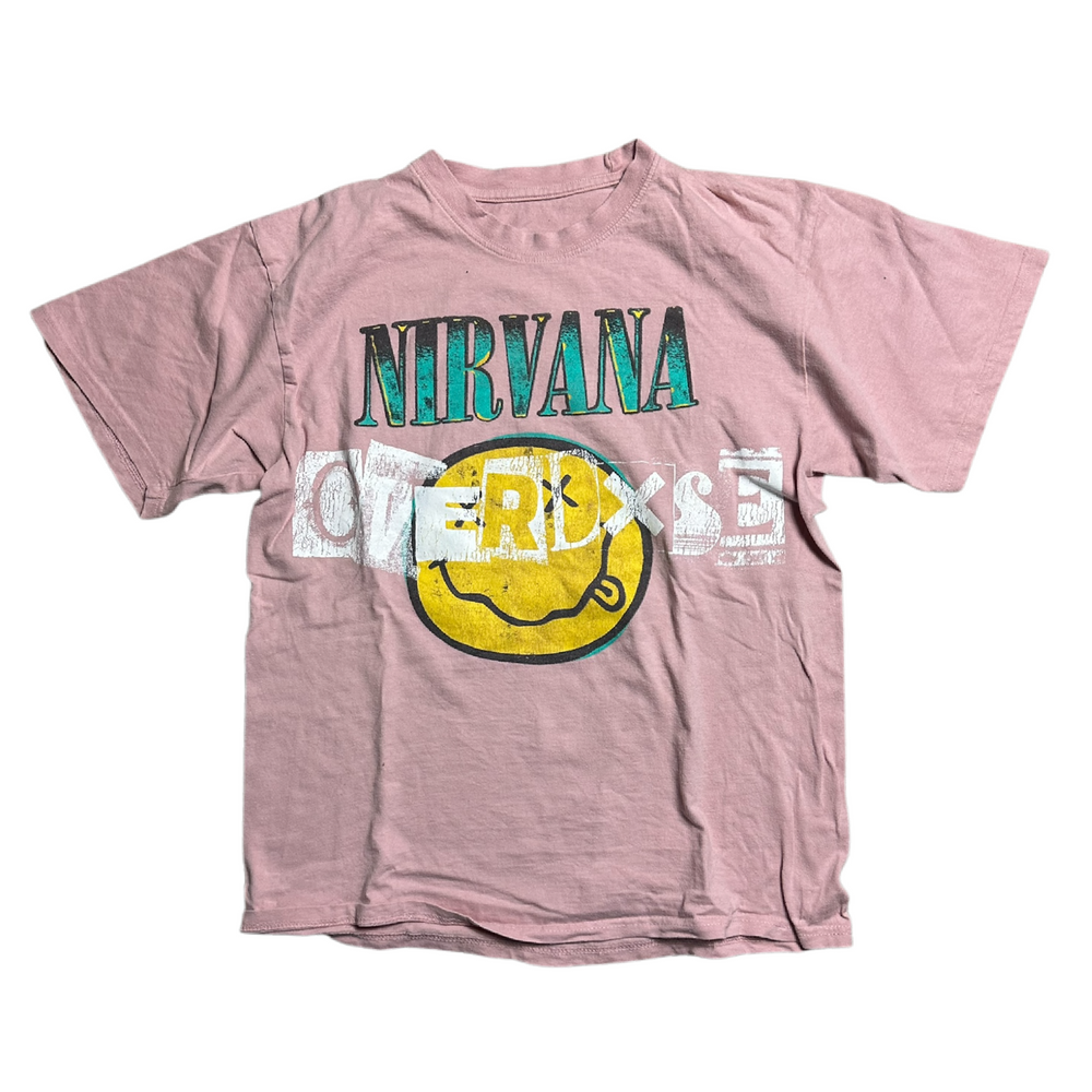1of1 upcycled OVERDXSE / NIRVANA SHIRT size S/M