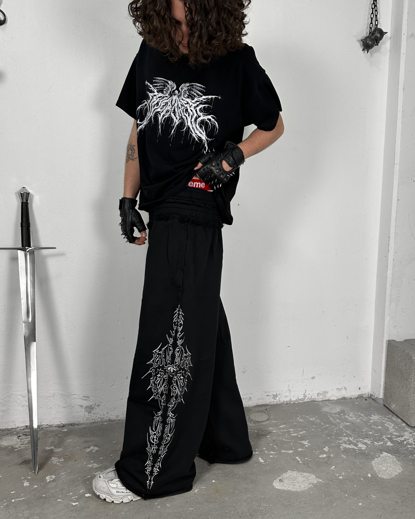 double waist OVERDXSE VISIONBLADE V.2 SWEATPANTS all size