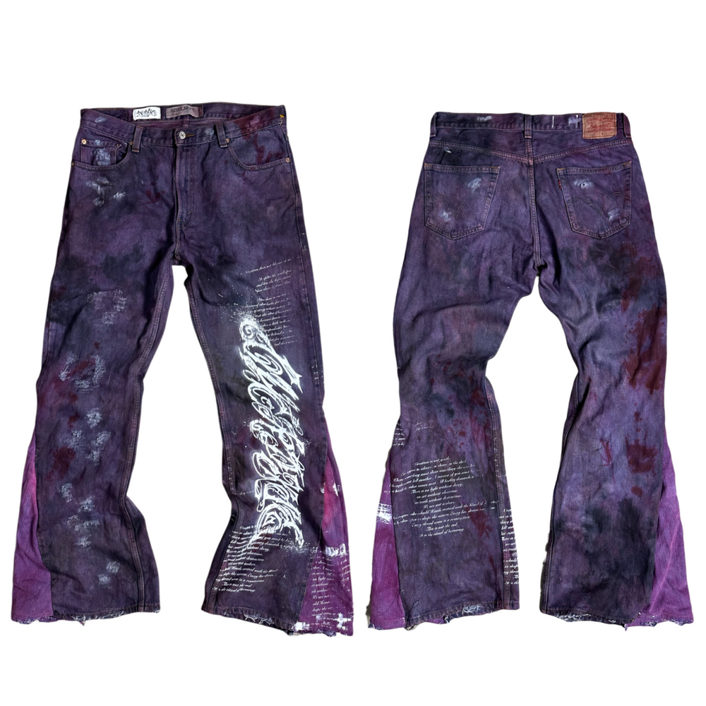 1of1 flared OVERDXSE DENIM size W36 L36