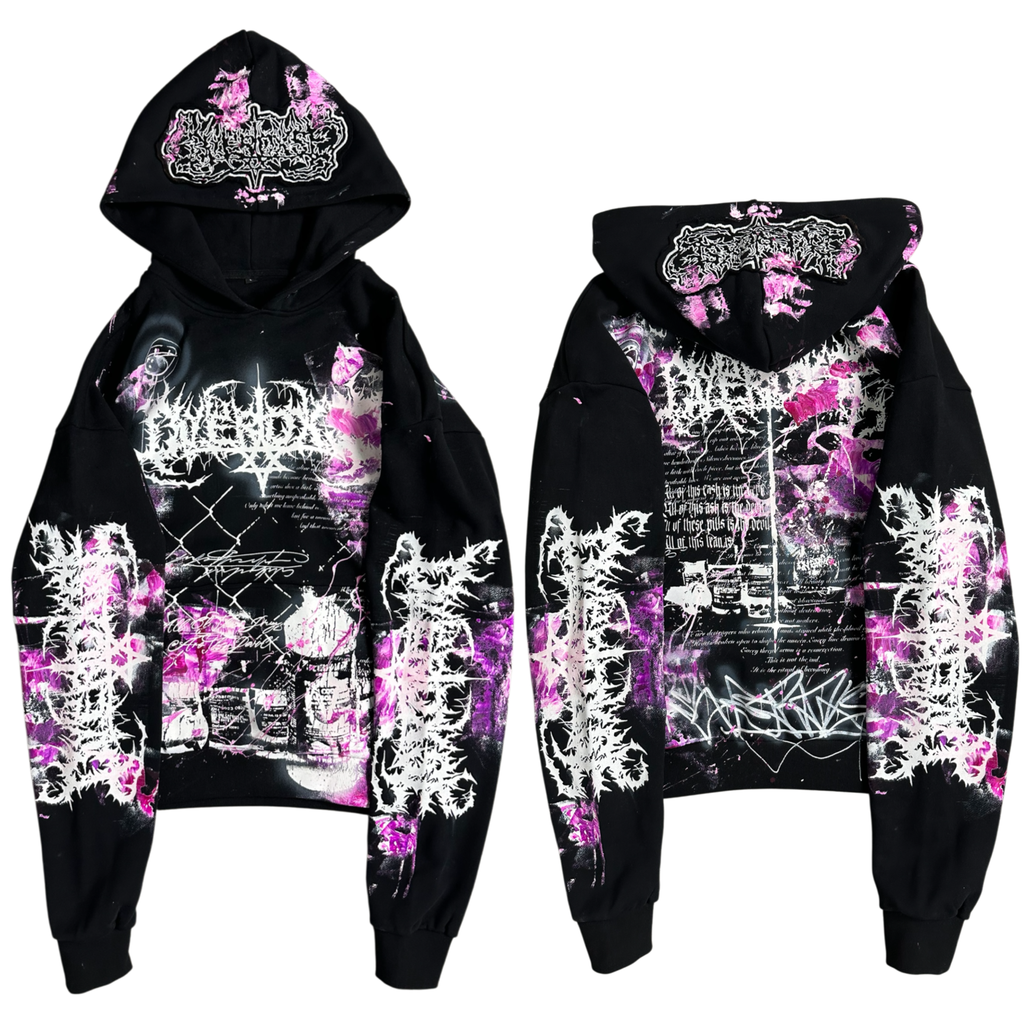 1of1 OVERDXSE MAGNOLIA HOODIE size L