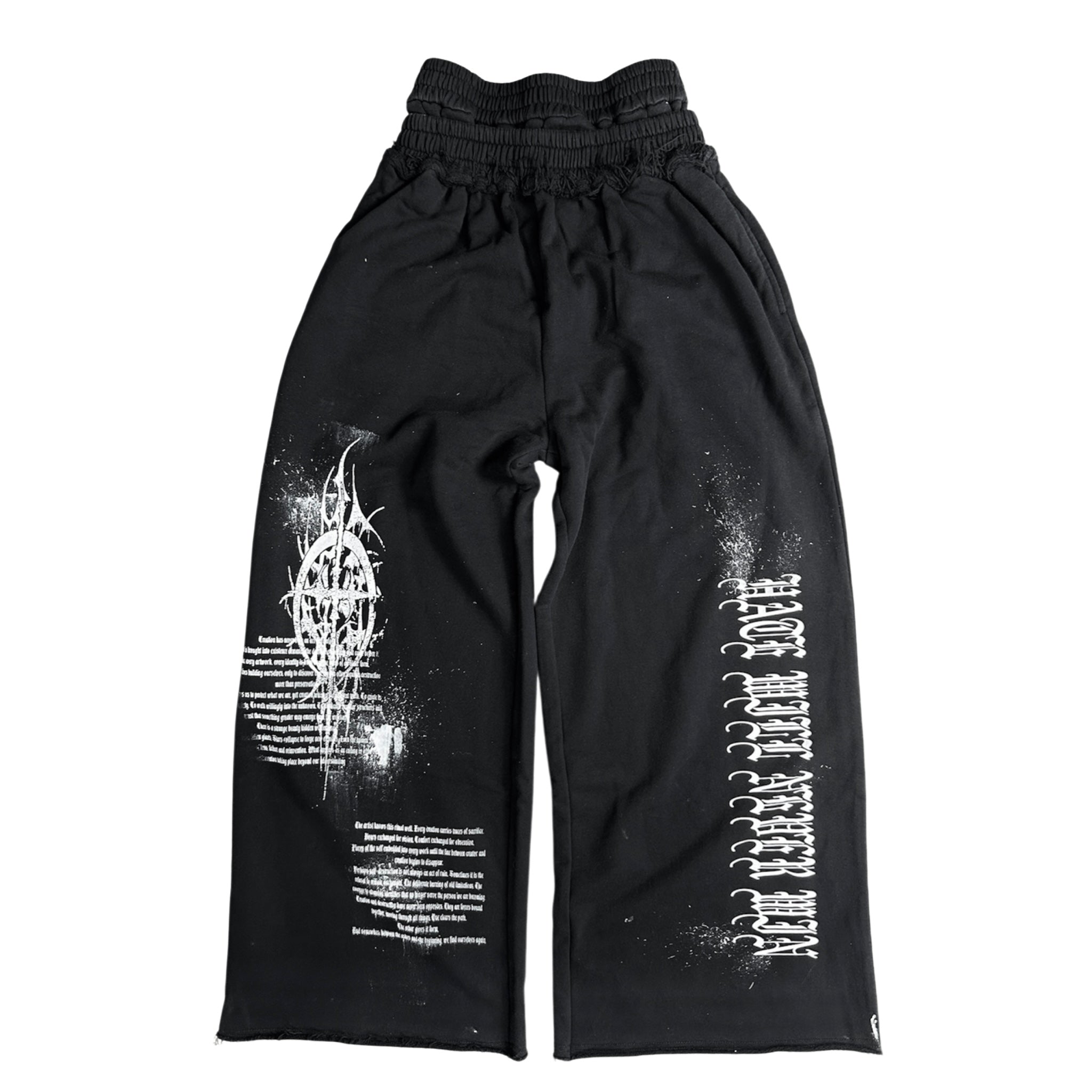 1of1 double waist OVERDXSE SWEATPANTS size M