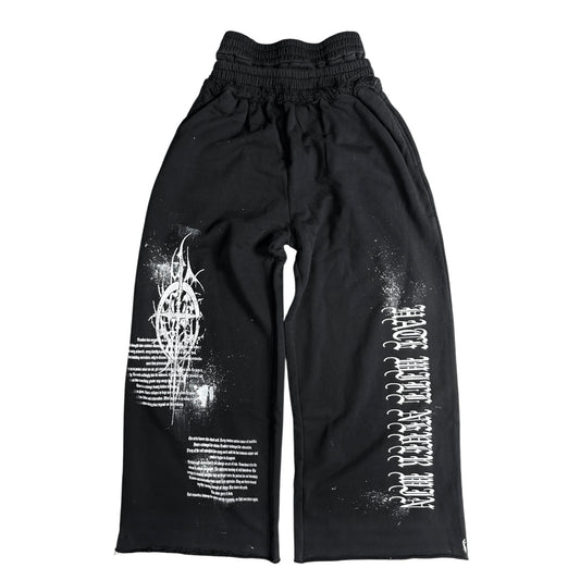 1of1 double waist OVERDXSE SWEATPANTS size M