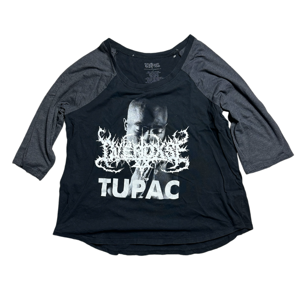 1of1 upcycled OVERDXSE. / TUPAC LONGSLEEVE size XL /XXL