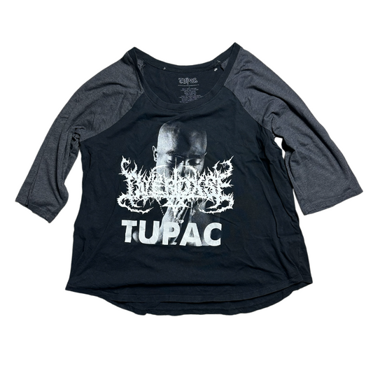 1of1 upcycled OVERDXSE. / TUPAC LONGSLEEVE size XL /XXL