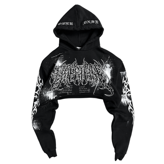 1of1 cropped OVERDXSE HOODIE size M