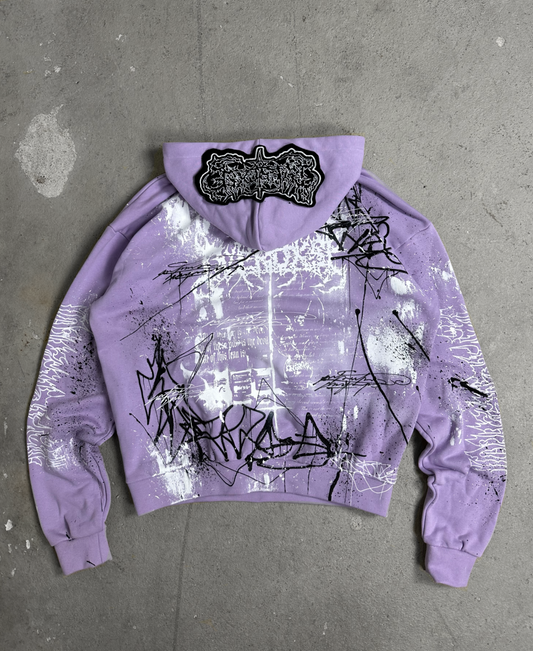 1of1 OVERDXSE „broken halo“ HOODIE size L