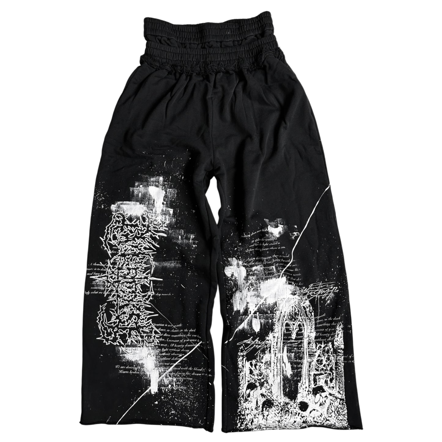 1of1 double waist OVERDXSE SWEATPANTS size L