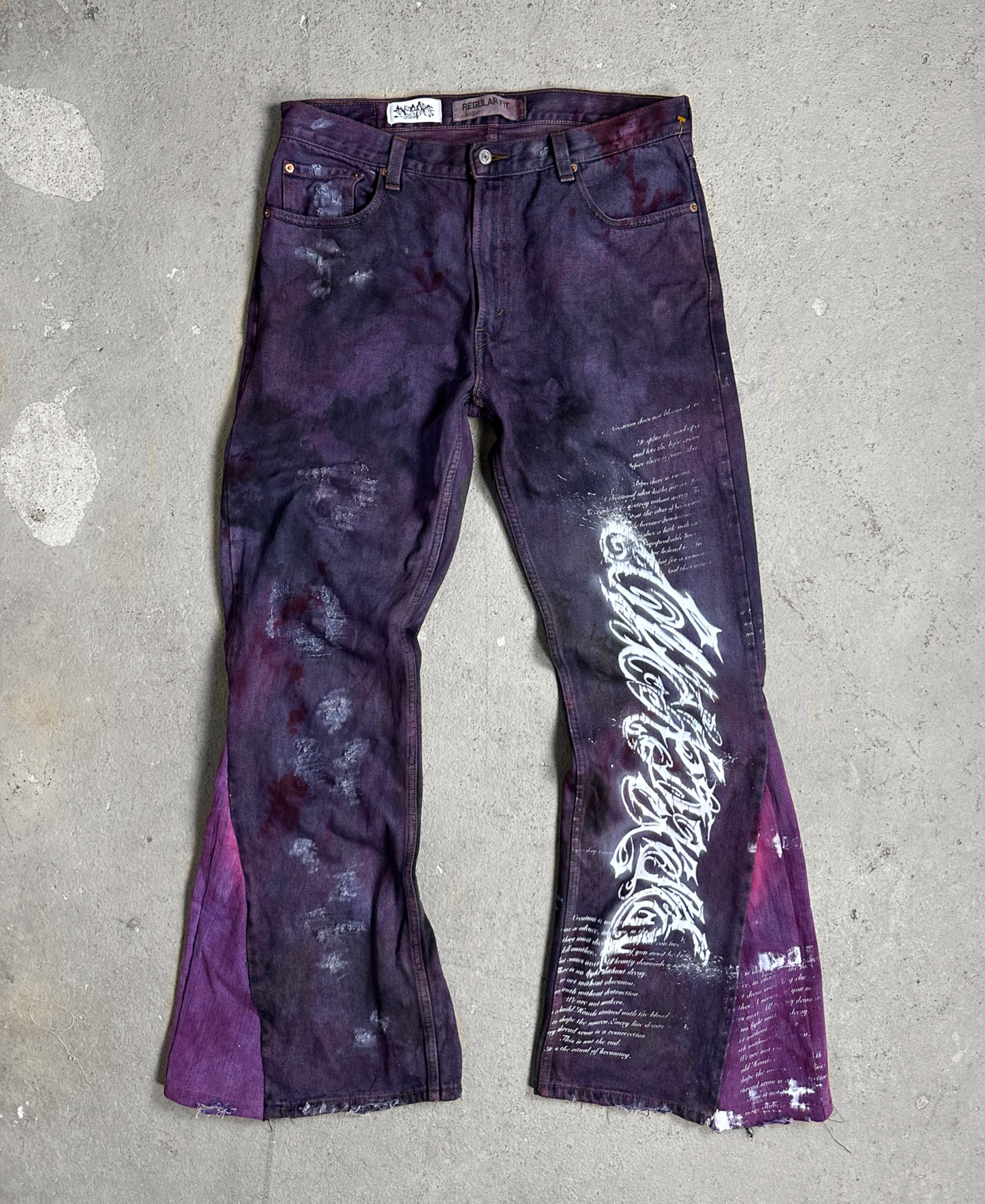 1of1 flared OVERDXSE DENIM size W36 L36