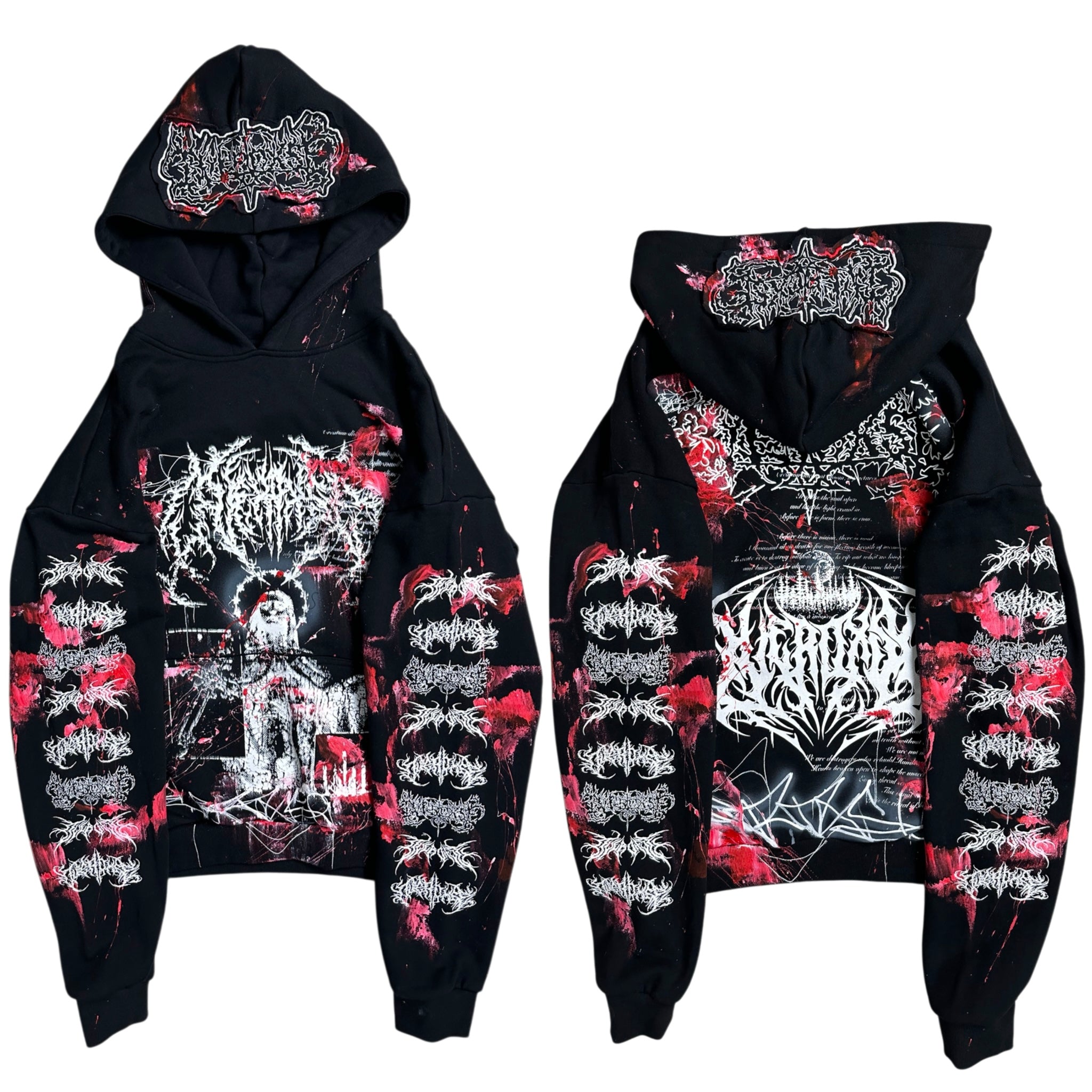 1of1 BLOODY OVERDXSE HOODIE size XXL