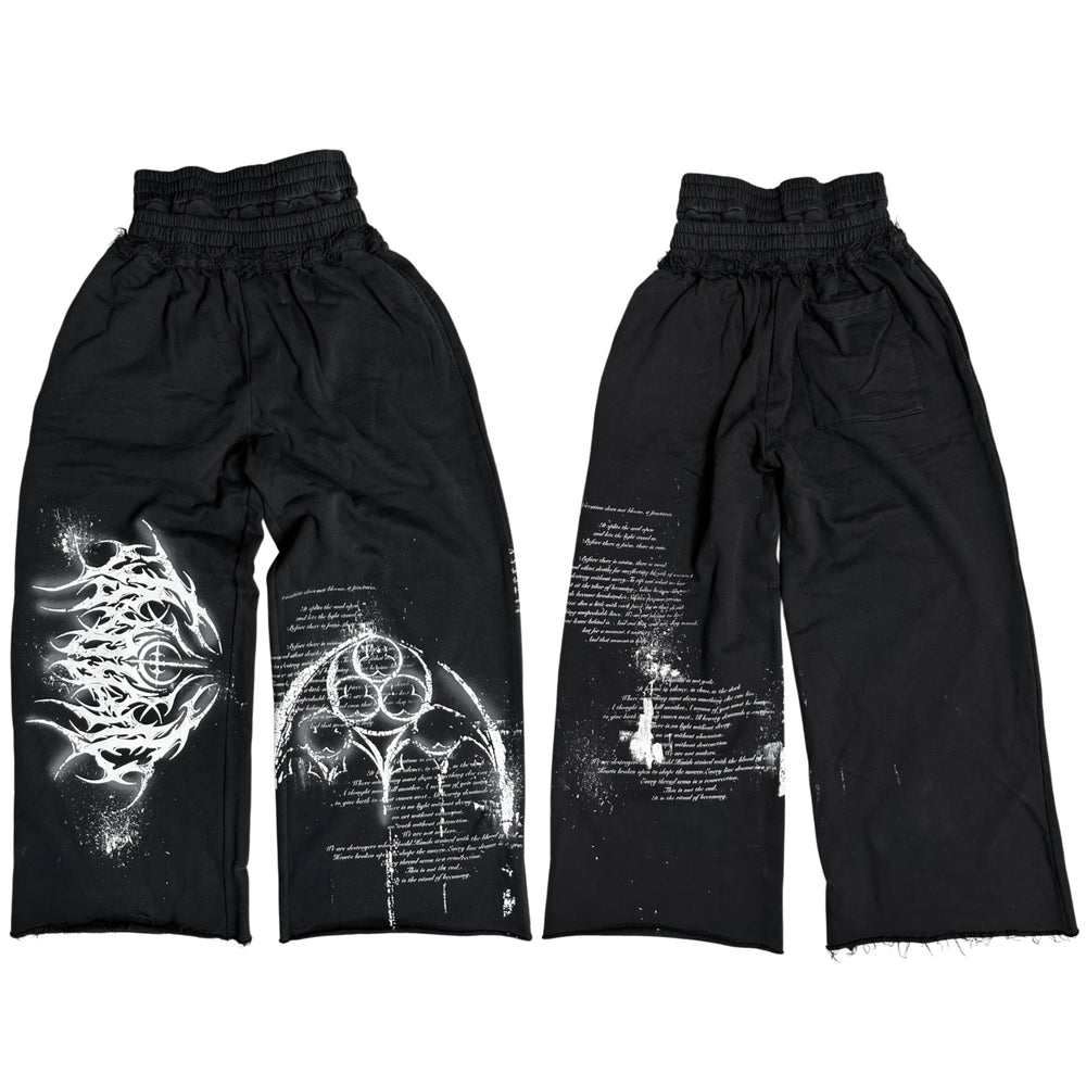 1of1 double waist OVERDXSE SWEATPANTS size S