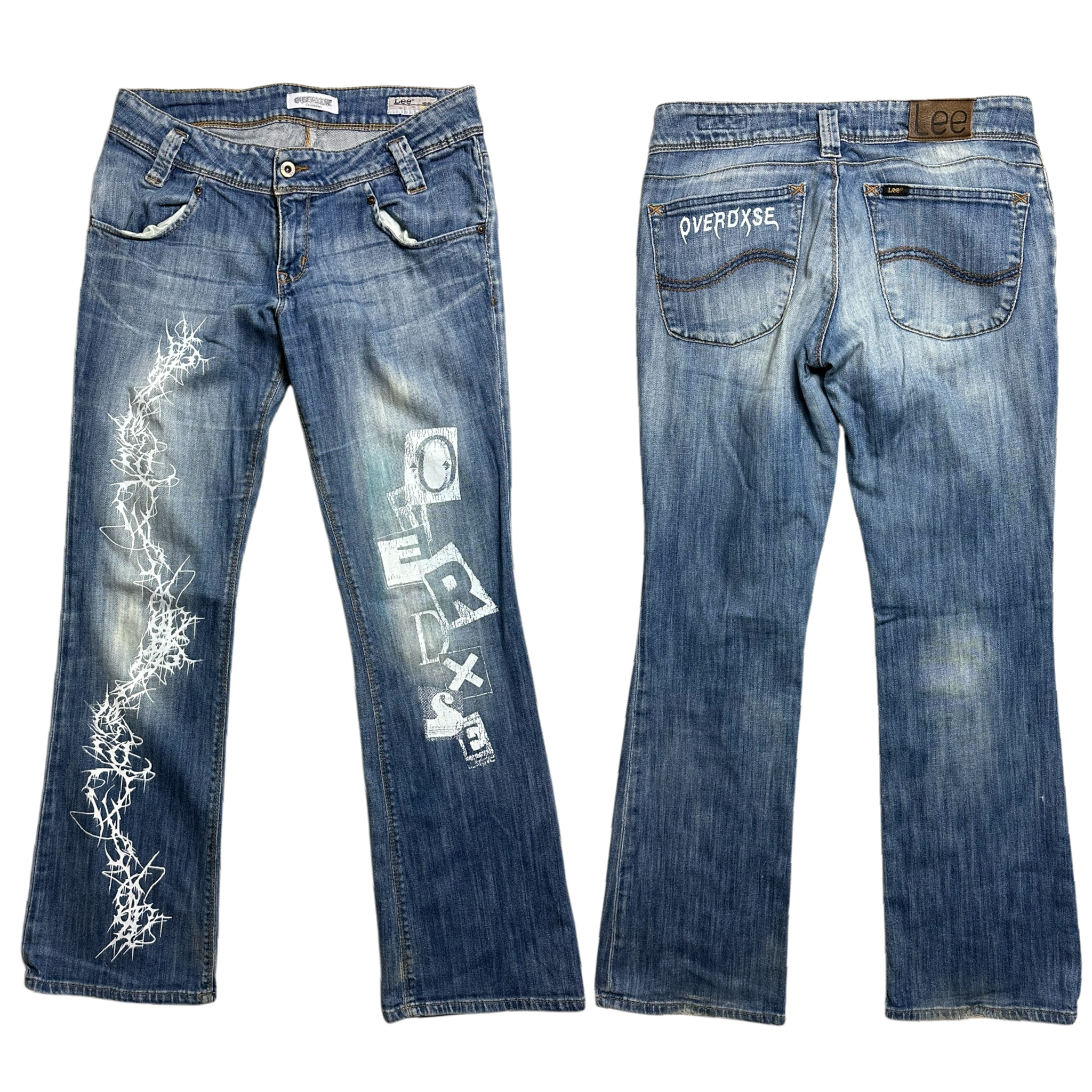 1of1 upcycled OVERDXSE / LEE DENIM W31 / L33
