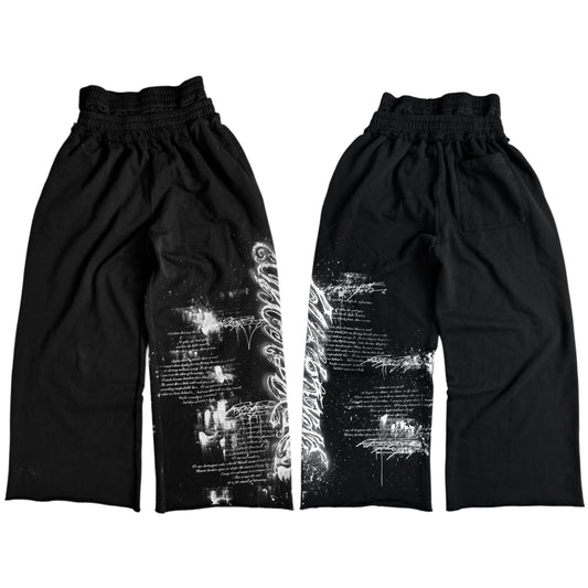 1of1 double waist OVERDXSE SWEATPANTS size L