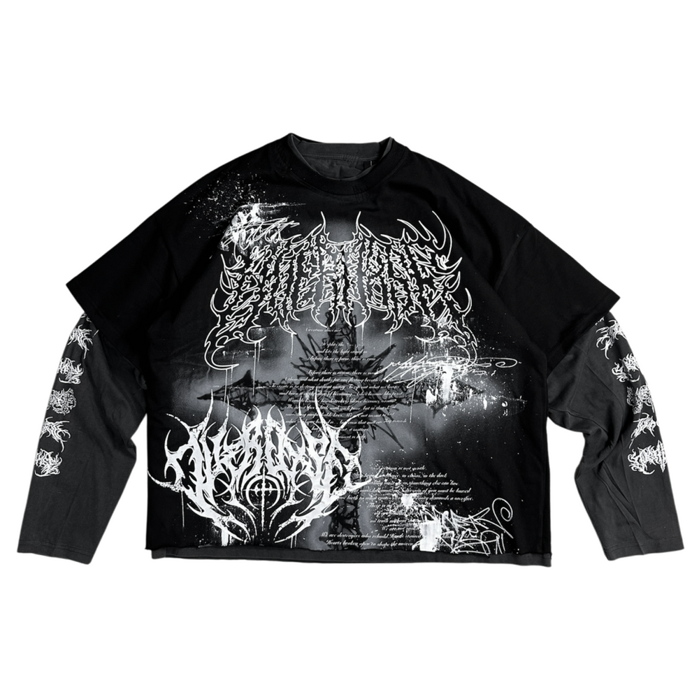 1of1 double layer OVERDXSE LONGSLEEVE size XXL