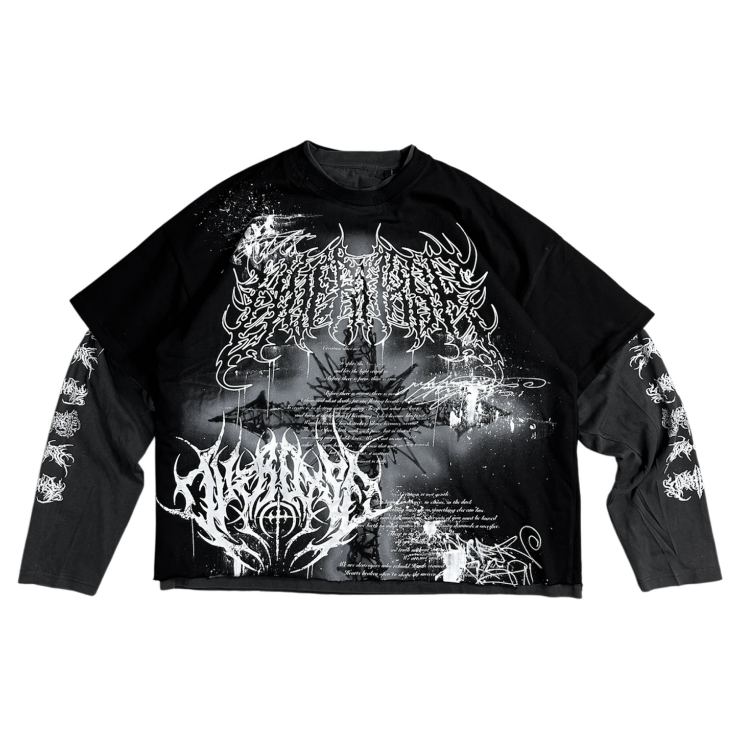 1of1 double layer OVERDXSE LONGSLEEVE size XXL