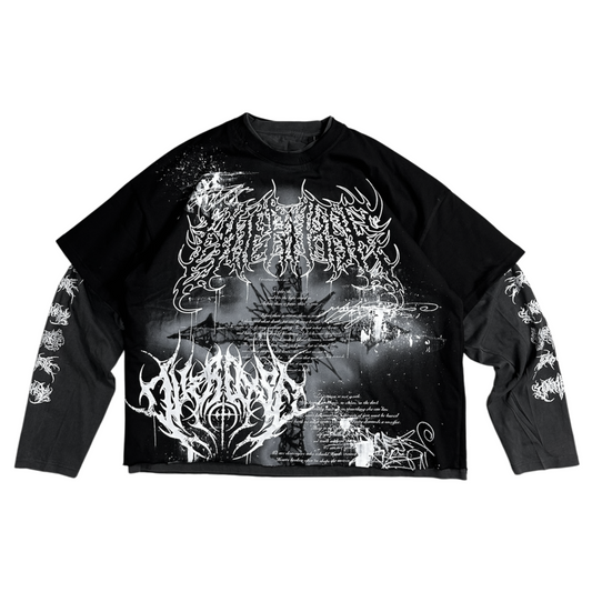 1of1 double layer OVERDXSE LONGSLEEVE size XXL