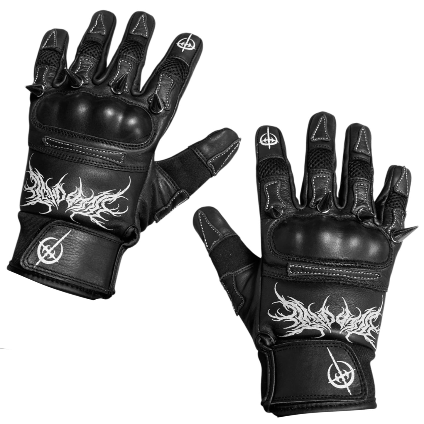 Limited spiked OVERDXSE MOTO GLOVES all sizes