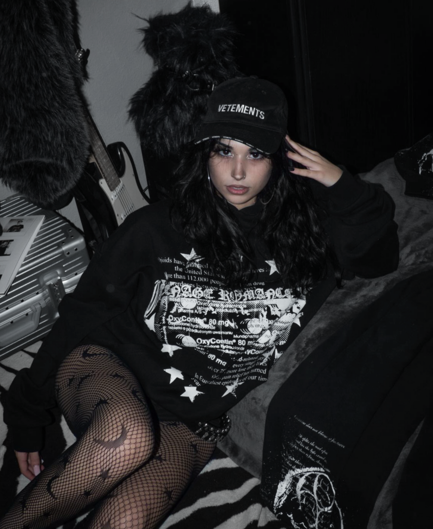 OVERDXSE 80mg / TEENAGE ROMANCE HOODIE all sizes (640gsm)