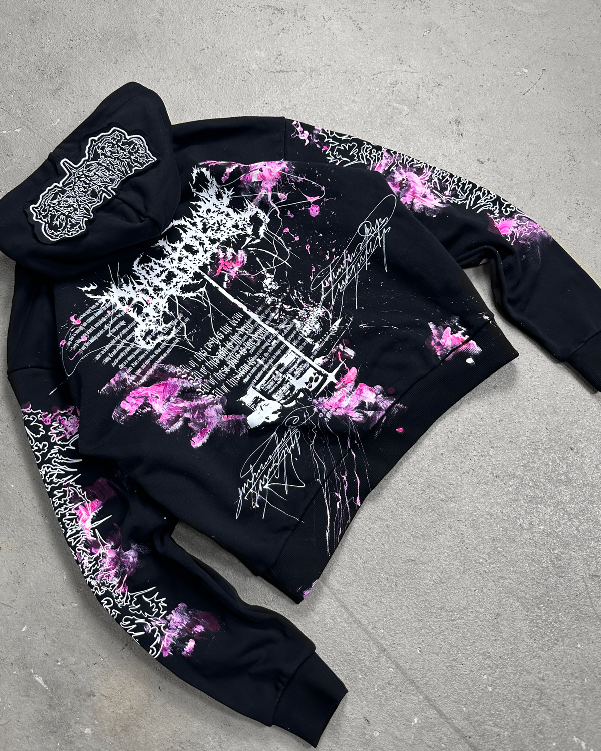 1of1 OVERDXSE MAGNOLIA HOODIE size L
