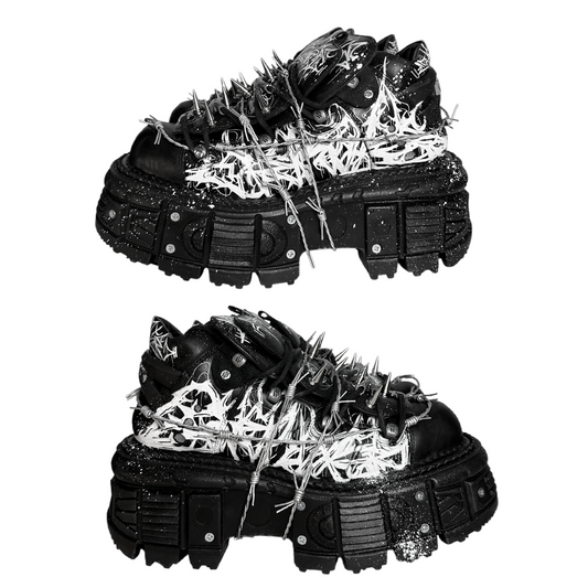 1of1 OVERDXSE / NEW ROCK SPIKE STOMPERS EU45