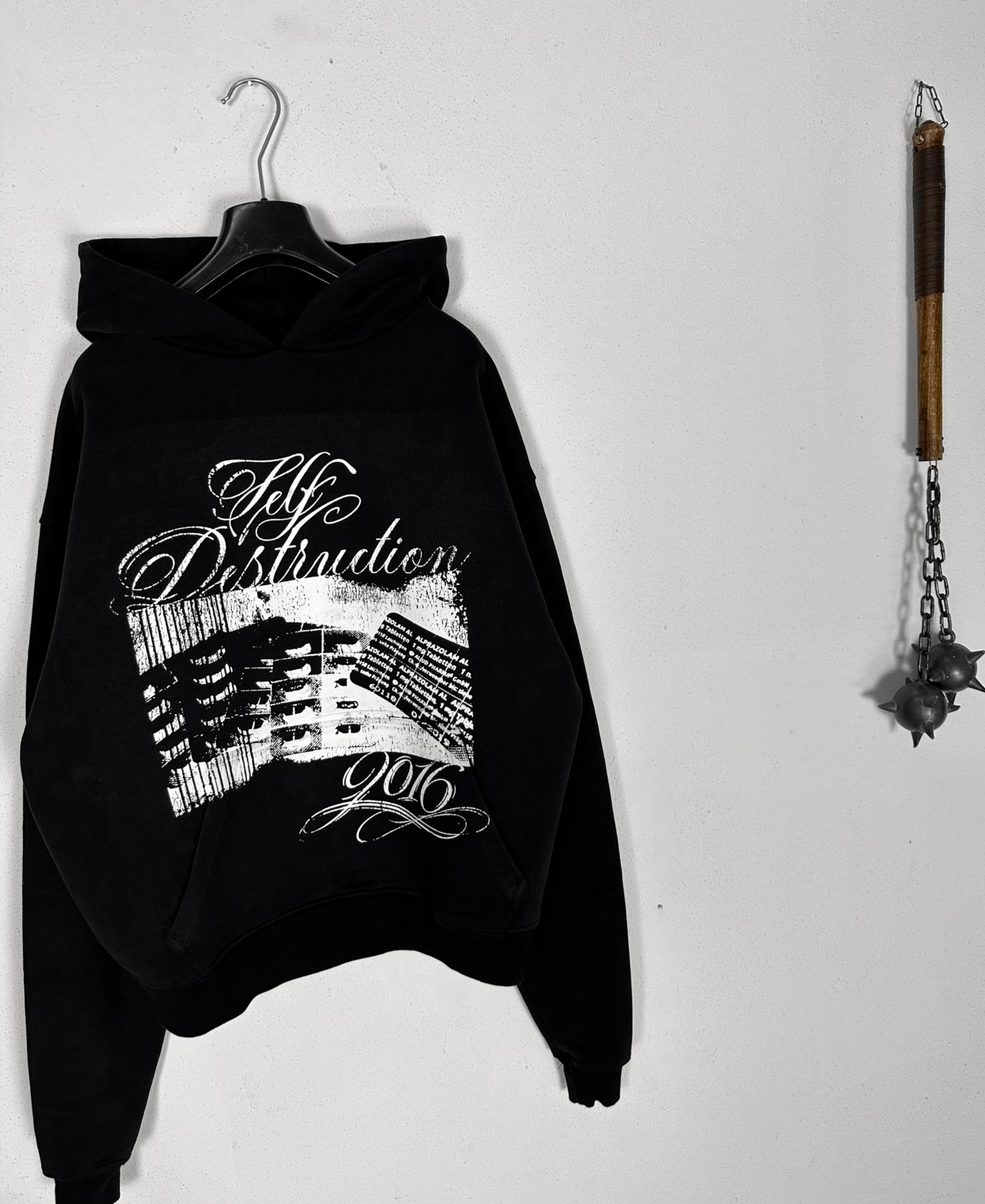 OVERDXSE „SELFDESTRUCTION2016“ HOODIE all sizes (640gsm)