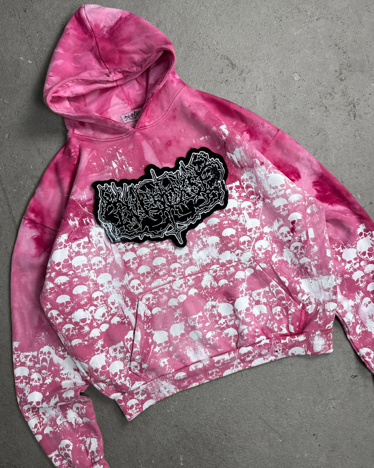 1of1 OVERDXSE „SKULL“ HOODIE size XL