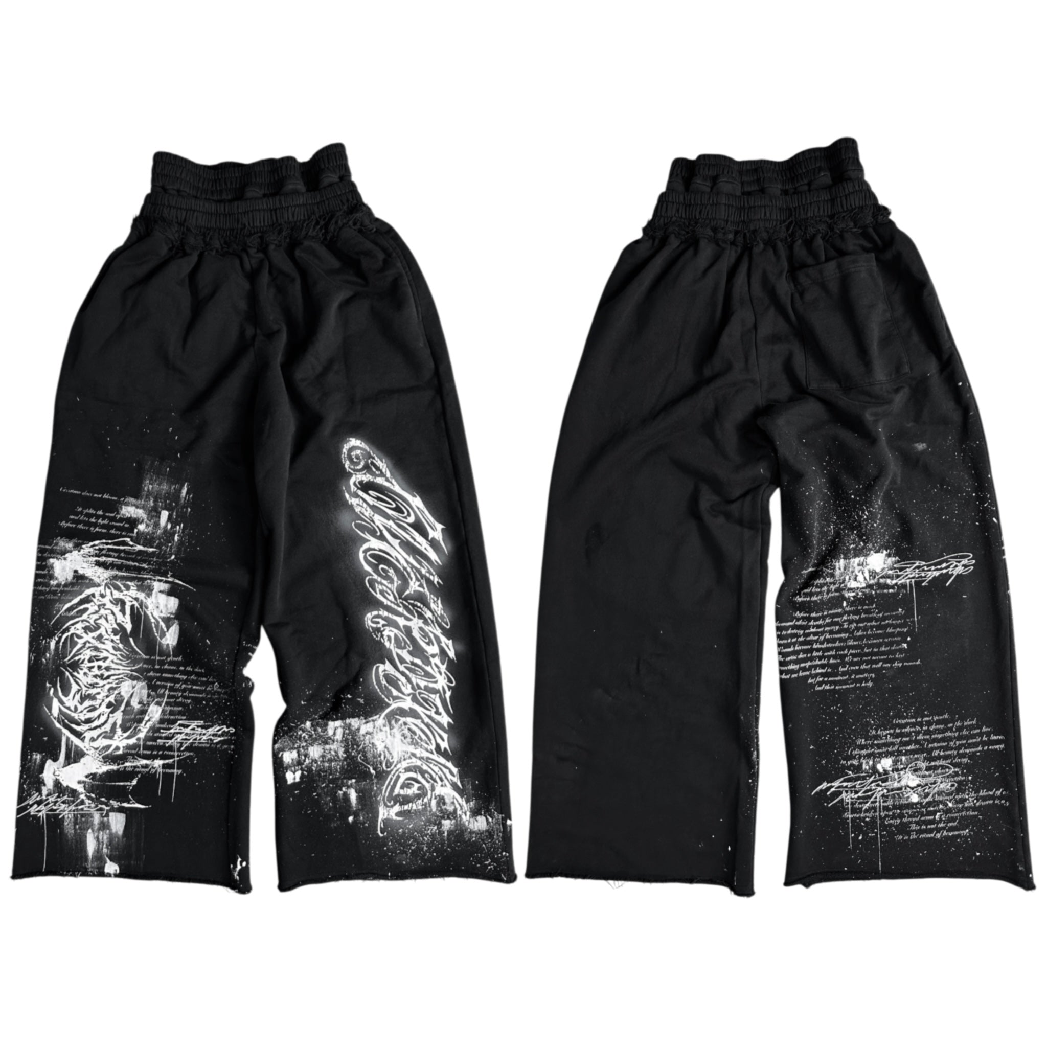 1of1 double waist OVERDXSE SWEATPANTS size M